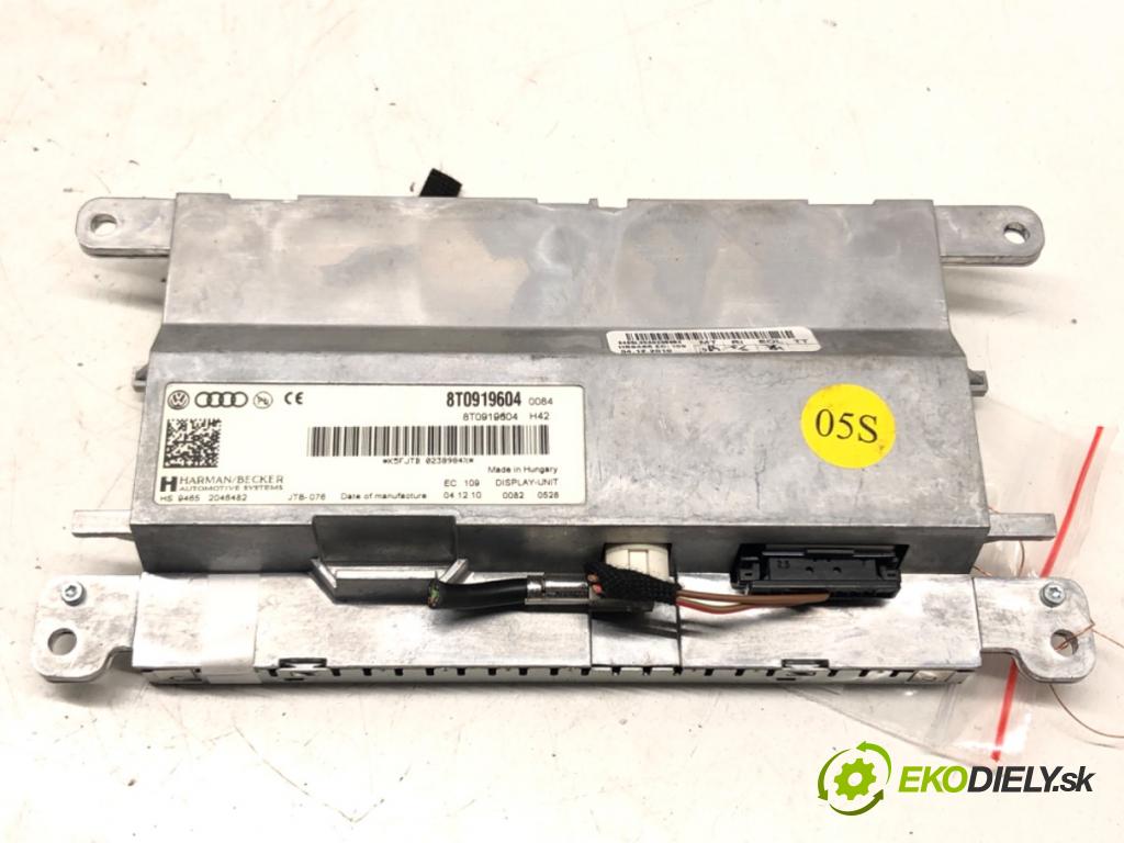 AUDI A4 B8 Avant (8K5) 2007 - 2015    2.0 TFSI 132 kW [180 KM] benzyna 2008 - 2015  Dislpej 8T0919604 (Prístrojové dosky, displeje)