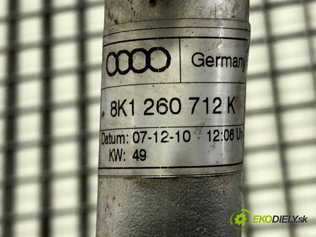 AUDI A4 B8 Avant (8K5) 2007 - 2015    2.0 TFSI 132 kW [180 KM] benzyna 2008 - 2015  rúrka klimatizácie 8K1260712K (Rúrky klimatizácie)