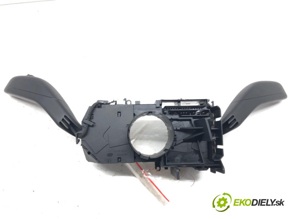 SKODA FABIA II (542) 2006 - 2014    1.6 TDI 66 kW [90 KM] olej napędowy 2010 - 2014  Prepínač kombinovaný 6R0953521 (Prepínače, spínače, tlačidlá a ovládače kúrenia)