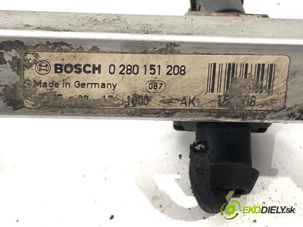 OPEL ASTRA G liftback (T98) 1998 - 2009    1.4 16V (F08, F48) 66 kW [90 KM] benzyna 1998 - 20  Lišta vstrekovacia 0280158501 (Vstrekovacie lišty)