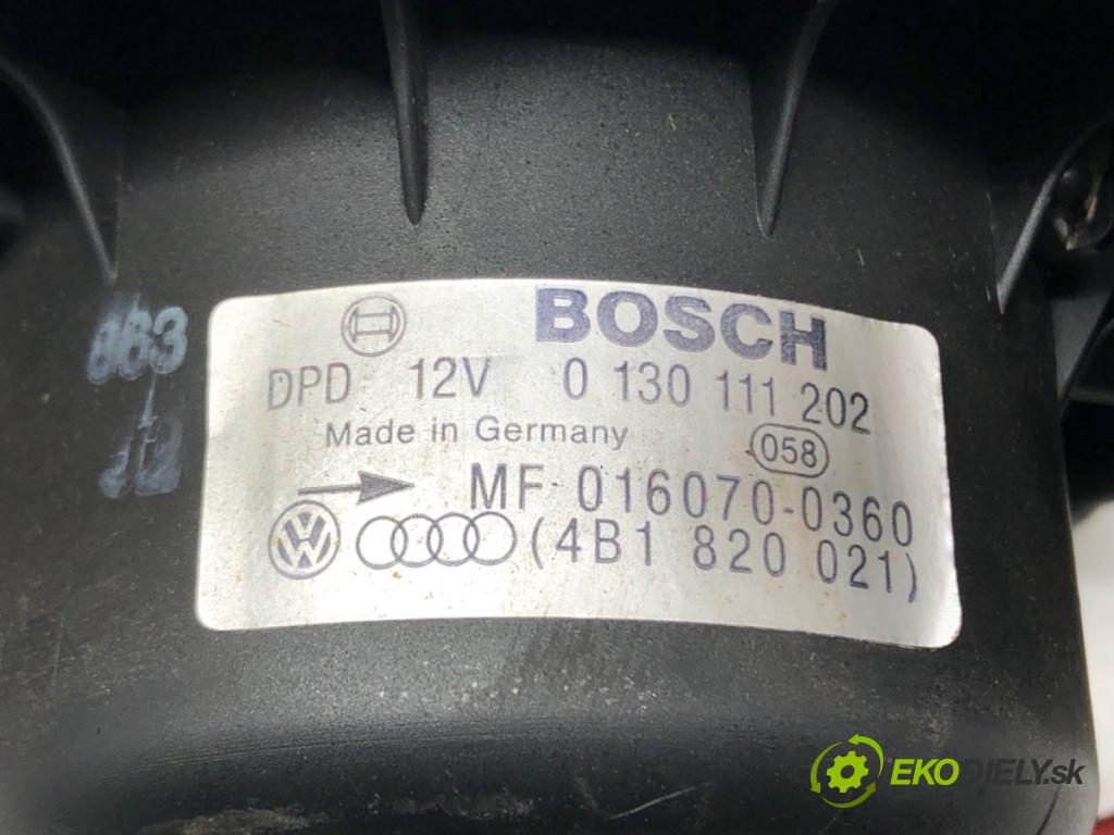 AUDI A6 C5 Avant (4B5) 1997 - 2005    2.4 121 kW [165 KM] benzyna 1997 - 2005  ventilátor kúrenia 4B1820021