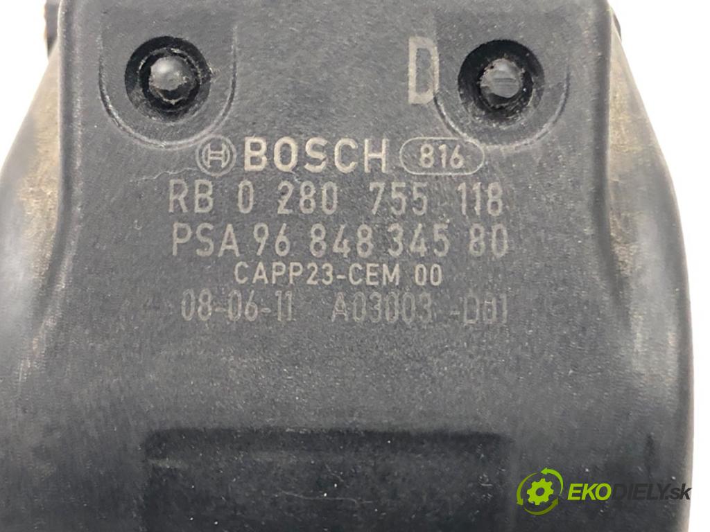 CITROEN BERLINGO MULTISPACE (B9) 2008 - 2022    1.6 80 kW [109 KM] benzyna 2008 - 2022  Potenciometer plynového pedálu 9684834580 (Pedále)