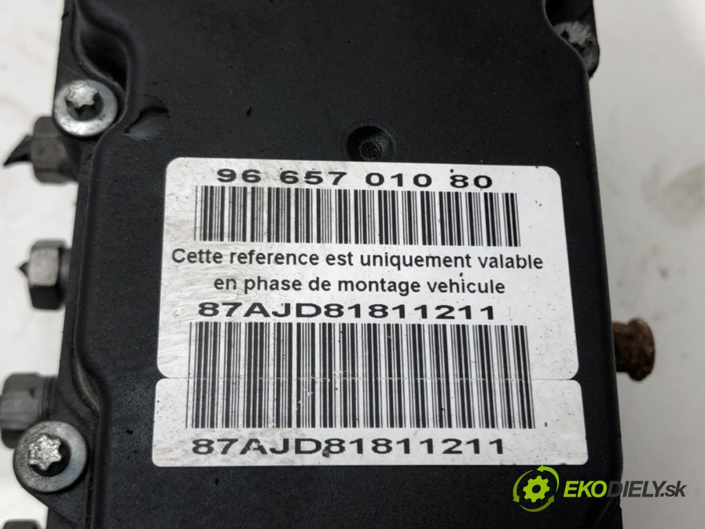 CITROEN BERLINGO MULTISPACE (B9) 2008 - 2022    1.6 80 kW [109 KM] benzyna 2008 - 2022  Pumpa ABS 9665701080 (Pumpy ABS)