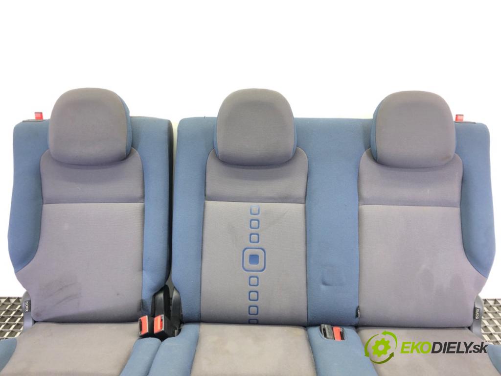CITROEN BERLINGO MULTISPACE (B9) 2008 - 2022    1.6 80 kW [109 KM] benzyna 2008 - 2022  Sedadlo druhý rad