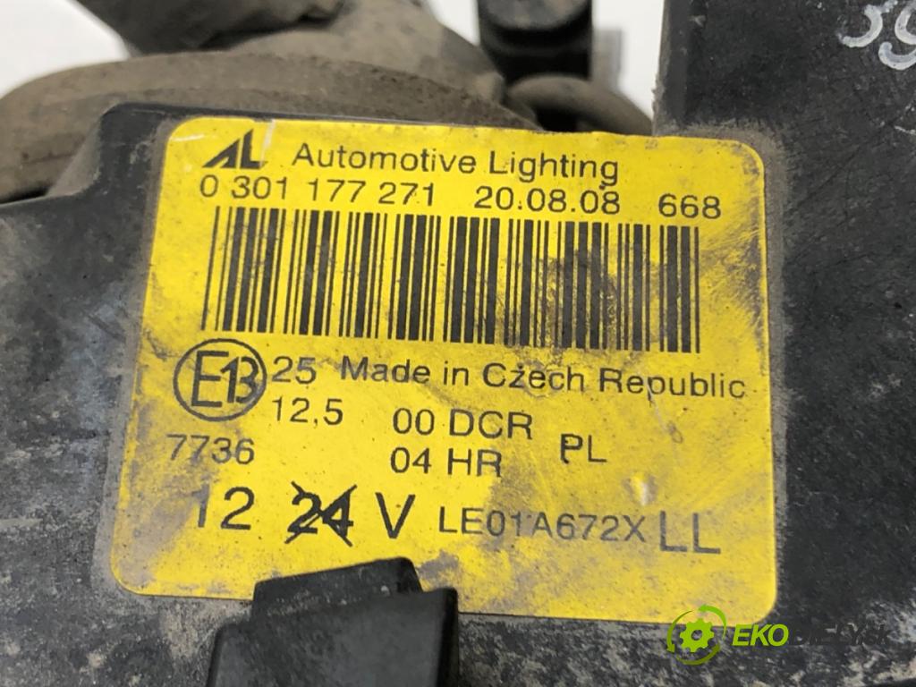 BMW 3 (E46) 1997 - 2005    320 d 110 kW [150 KM] olej napędowy 2001 - 2005  Svetlomet ľavy predný XENON 0301177271
