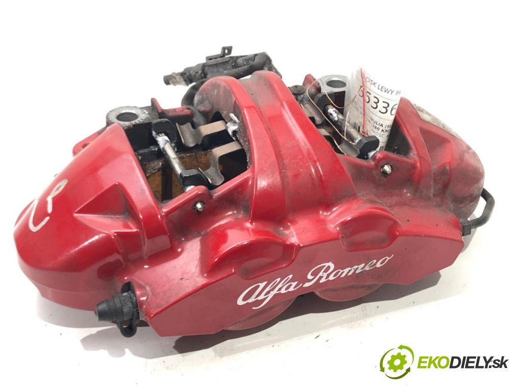 ALFA ROMEO GIULIA (952_) 2015 - 2022    2.0 Veloce (952ACA25) 206 kW [280 KM] benzyna 2016  Brzdič strmeň ľavy predný 00505536510