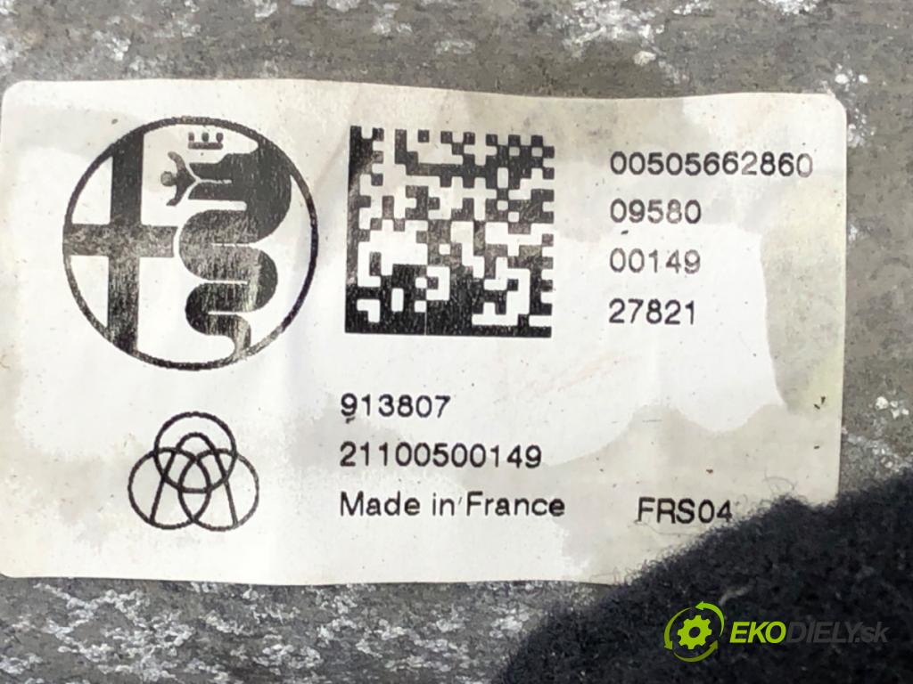 ALFA ROMEO GIULIA (952_) 2015 - 2022    2.0 Veloce (952ACA25) 206 kW [280 KM] benzyna 2016  Hriadeľ, tyč volantu 00505662860 (Tyče riadenia (volantu))