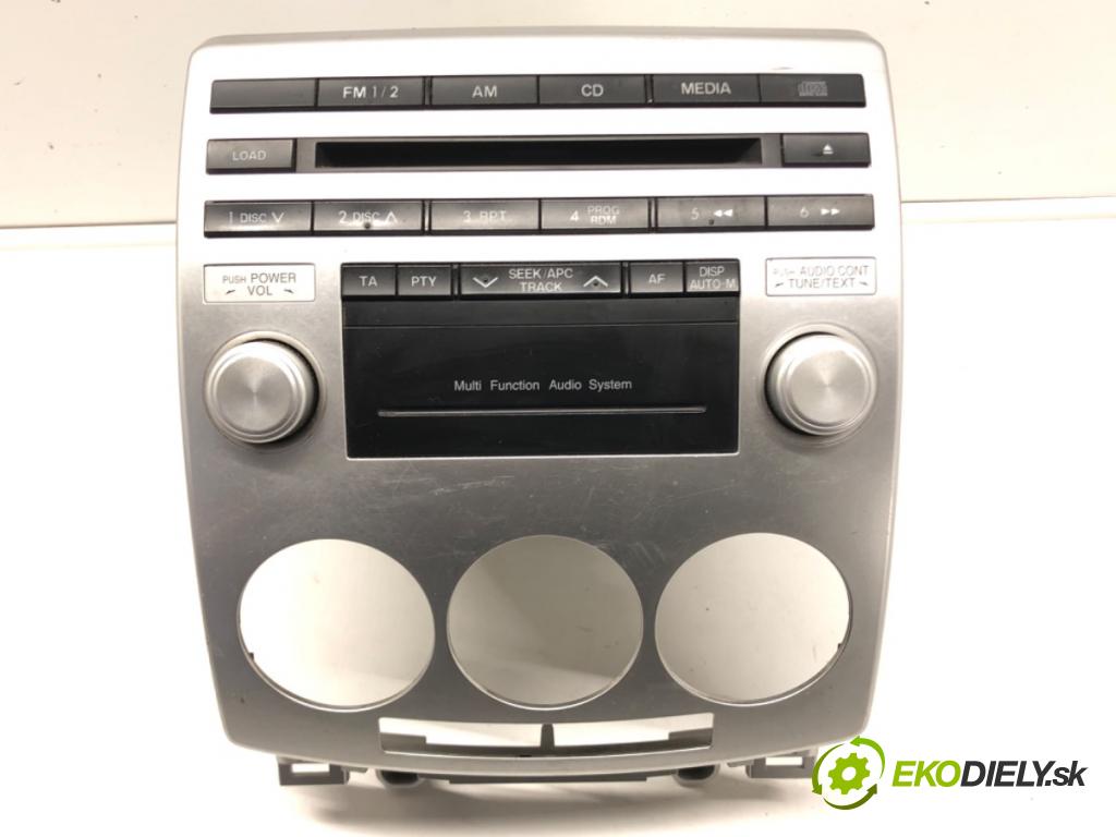 MAZDA 5 (CR19) 2005 - 2010    2.0 CD (CR19) 105 kW [143 KM] olej napędowy 2005 -  RADIO CC9366AR0 (Audio zariadenia)