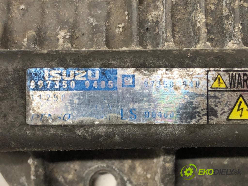 OPEL MERIVA A nadwozie wielkoprzestrzenne (MPV) (X03) 2003 - 2010    1.7 CDTI (E75) 74 kW [100 KM] olej napędowy 2003 -  riadiaca jednotka Motor 8973509485 (Riadiace jednotky)