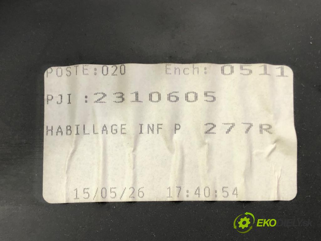 RENAULT KANGOO / GRAND KANGOO II (KW0/1_) 2008 - 2022    1.5 dCi 75 (KW07, KW10, KW04) 55 kW [75 KM] olej n  Priehradka, kastlík spolujazdca 681086277R (Priehradky, kastlíky)