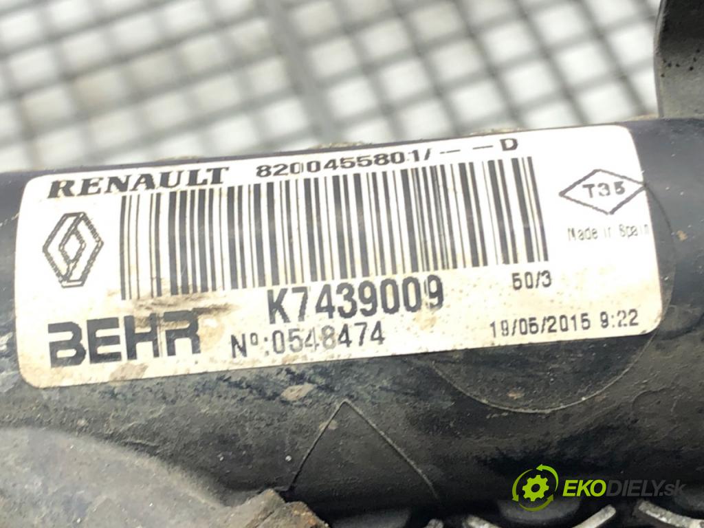 RENAULT KANGOO / GRAND KANGOO II (KW0/1_) 2008 - 2022    1.5 dCi 75 (KW07, KW10, KW04) 55 kW [75 KM] olej n  Chladič vody 8200455801 (Chladiče vody)