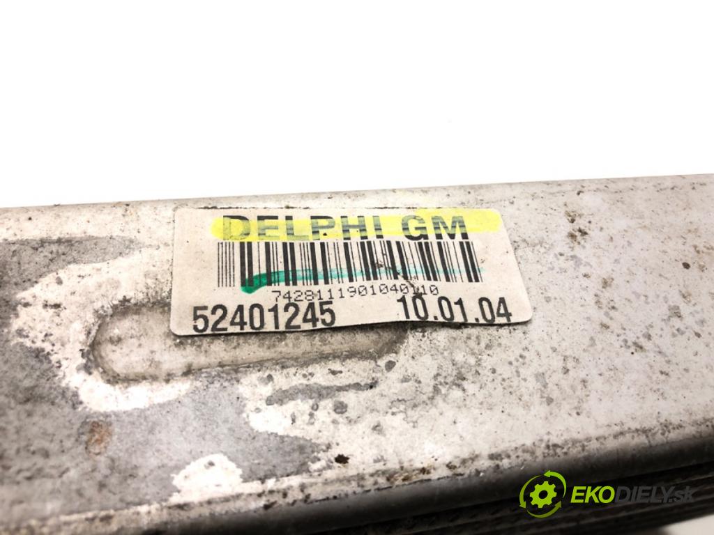 OPEL MERIVA A nadwozie wielkoprzestrzenne (MPV) (X03) 2003 - 2010    1.7 DTI (E75) 55 kW [75 KM] olej napędowy 2003 - 2  intercooler 52401245 (Chladiče nasávaného vzduchu (intercoolery))
