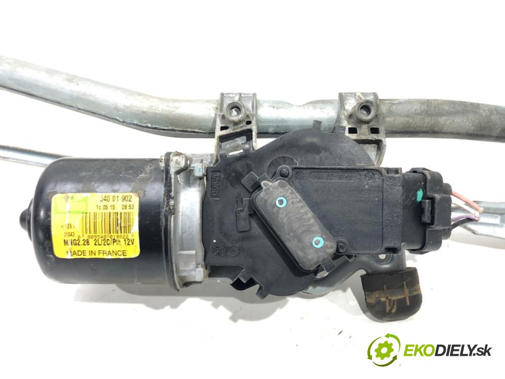 RENAULT KANGOO / GRAND KANGOO II (KW0/1_) 2008 - 2022    1.5 dCi 75 (KW07, KW10, KW04) 55 kW [75 KM] olej n  Mechanizmus stieračov predný 54001902 (Motorčeky stieračov predné)