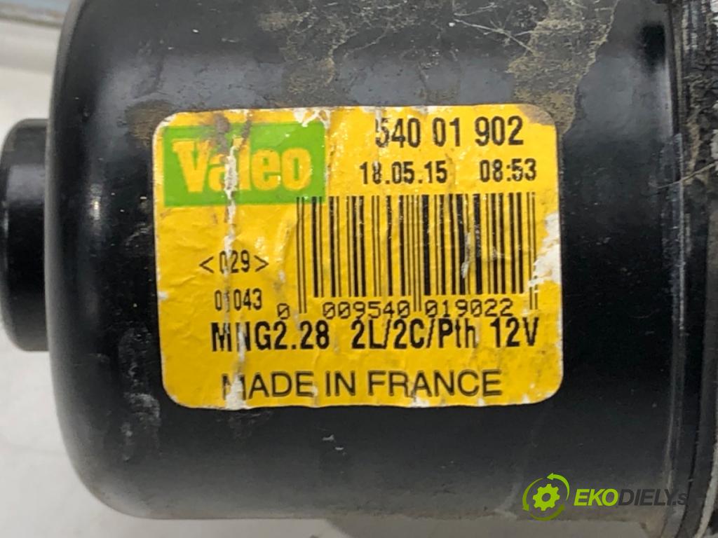 RENAULT KANGOO / GRAND KANGOO II (KW0/1_) 2008 - 2022    1.5 dCi 75 (KW07, KW10, KW04) 55 kW [75 KM] olej n  Mechanizmus stieračov predný 54001902 (Motorčeky stieračov predné)