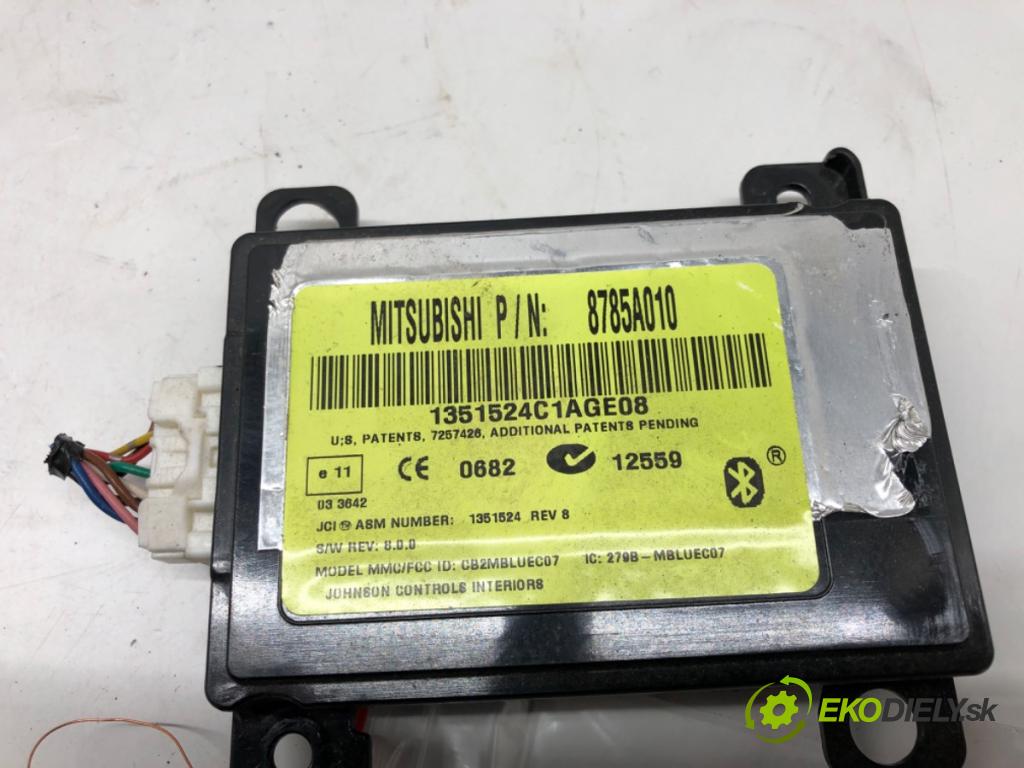 MITSUBISHI OUTLANDER II (CW_W) 2006 - 2012    2.0 DI-D 103 kW [140 KM] olej napędowy 2007 - 2012  Modul BLUETOOTH 8785A010 (Ostatné)