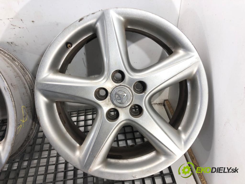 TOYOTA AVENSIS sedan (_T27_) 2008 - 2018    ---  disky hliníkové 17 7J 5X114.3 ET 45 stred CENTR. 60.1 1174 RONAL