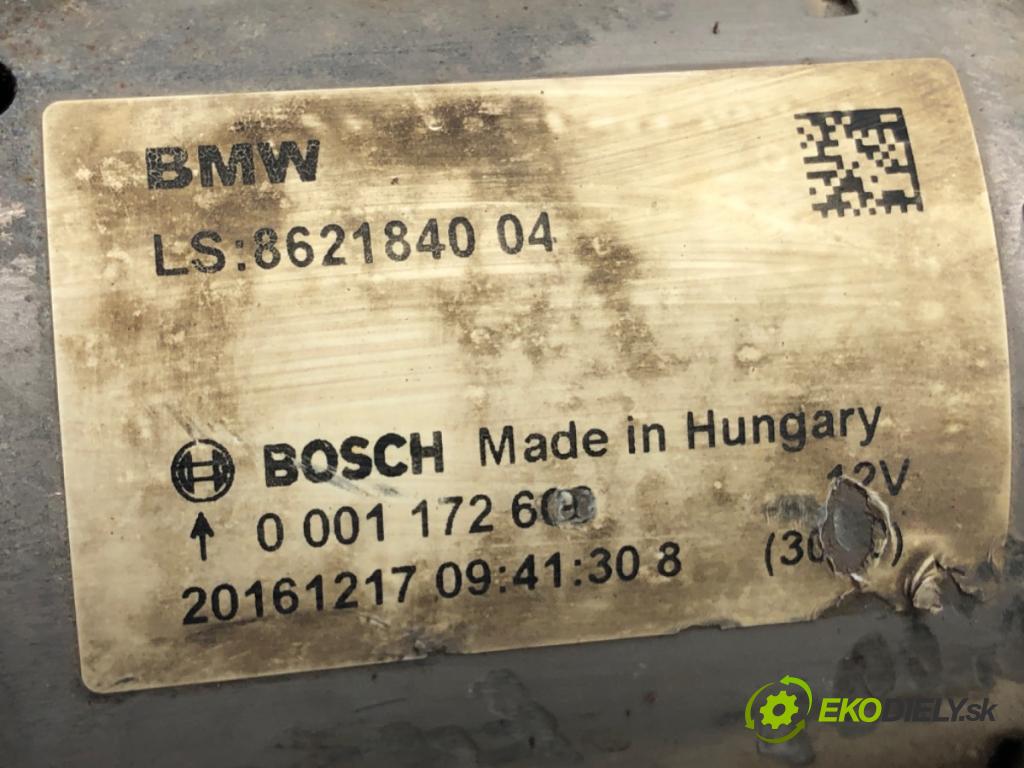 BMW 3 (F30, F80) 2011 - 2018    340 i xDrive 240 kW [326 KM] benzyna 2015 - 2018  Štartér 8621840 (Štartéry)