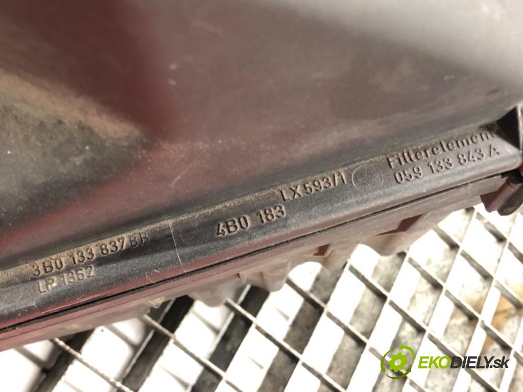 VW PASSAT B5.5 Variant (3B6) 2000 - 2005    2.5 TDI 120 kW [163 KM] olej napędowy 2003 - 2005  Obal filtra vzduchu 3B0133837BB (Obaly filtrov vzduchu)