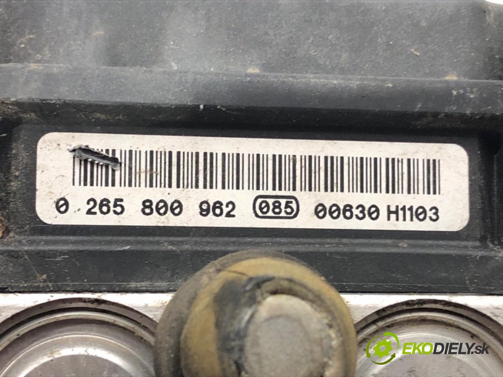 FIAT PUNTO EVO (199_) 2008 - 2022    1.4 (199AXB1A) 57 kW [77 KM] benzyna 2009 - 2012  Pumpa ABS 51860290 (Pumpy ABS)