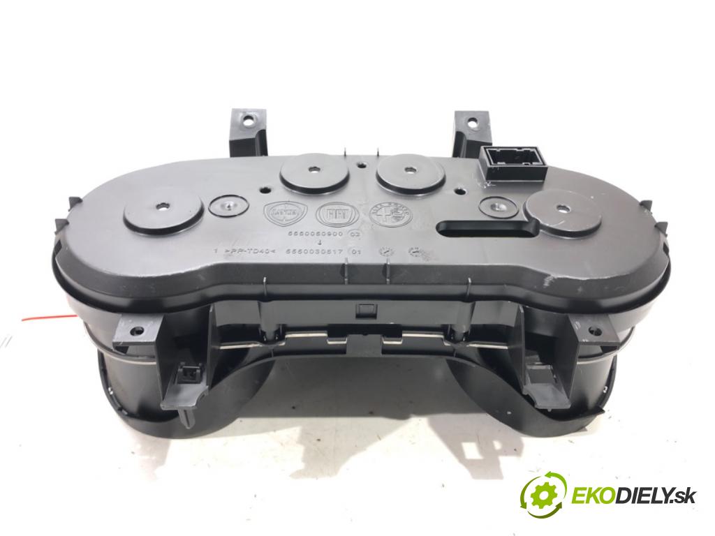 FIAT PUNTO EVO (199_) 2008 - 2022    1.4 (199AXB1A) 57 kW [77 KM] benzyna 2009 - 2012  Prístrojovka 5550030604 (Prístrojové dosky, displeje)