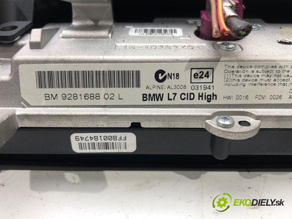 BMW 3 Touring (F31) 2012 - 2019    320 d 135 kW [184 KM] olej napędowy 2012 - 2016  Dislpej 9281688 (Prístrojové dosky, displeje)