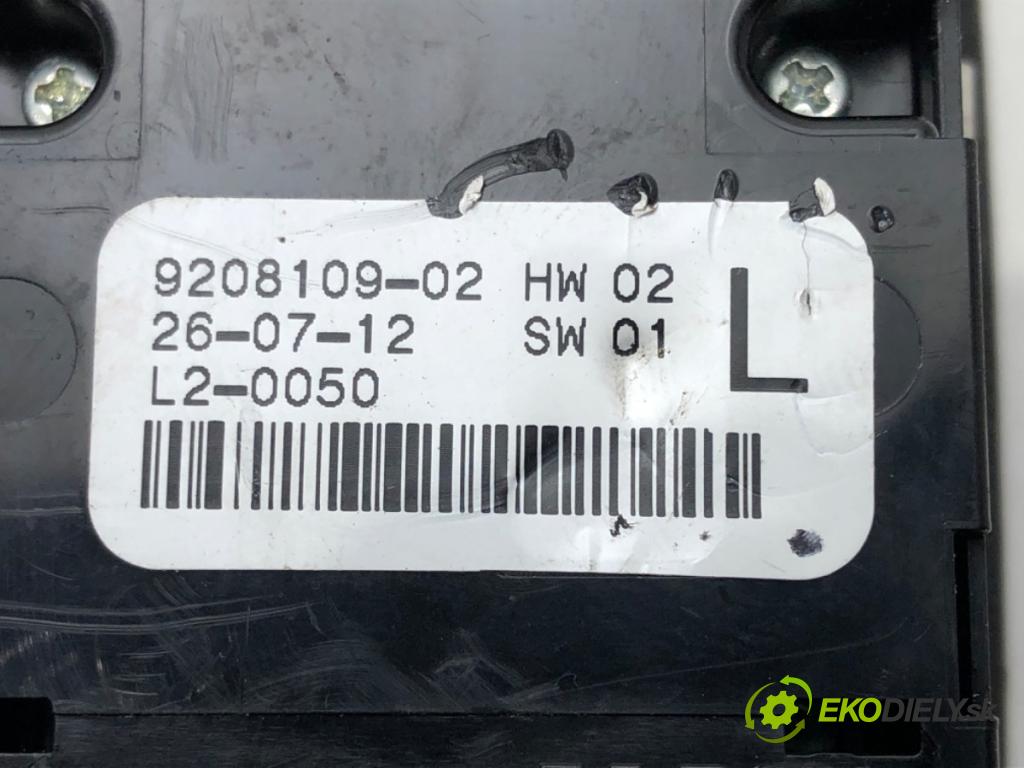 BMW 3 Touring (F31) 2012 - 2019    320 d 135 kW [184 KM] olej napędowy 2012 - 2016  Prepínač okien 9208109 (Prepínače, spínače, tlačidlá a ovládače kúrenia)