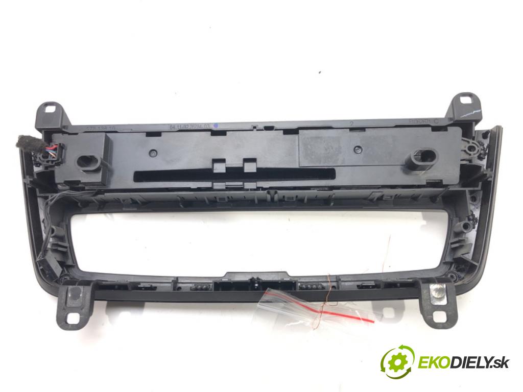 BMW 3 Touring (F31) 2012 - 2019    320 d 135 kW [184 KM] olej napędowy 2012 - 2016  Panel ovládania radia 9226784 (Prepínače, spínače, tlačidlá a ovládače kúrenia)