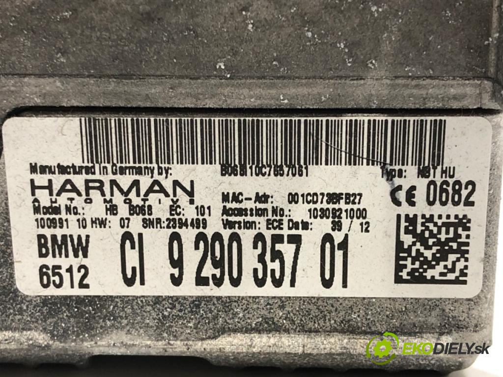 BMW 3 Touring (F31) 2012 - 2019    320 d 135 kW [184 KM] olej napędowy 2012 - 2016  čítač navigácie 9290357 (Ostatné)