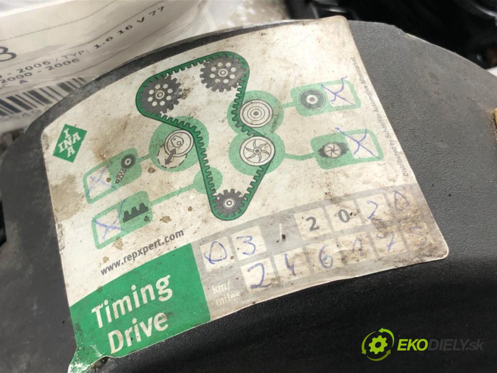 SEAT LEON (1M1) 1999 - 2006    1.6 16 V 77 kW [105 KM] benzyna 2000 - 2006  Motor BCB (Motory (kompletné))