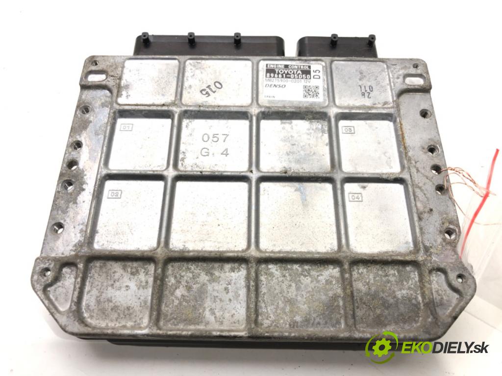 TOYOTA AVENSIS sedan (_T27_) 2008 - 2018    2.2 D-4D (ADT271_) 110 kW [150 KM] olej napędowy 2  riadiaca jednotka Motor 89661-05D50 (Riadiace jednotky)