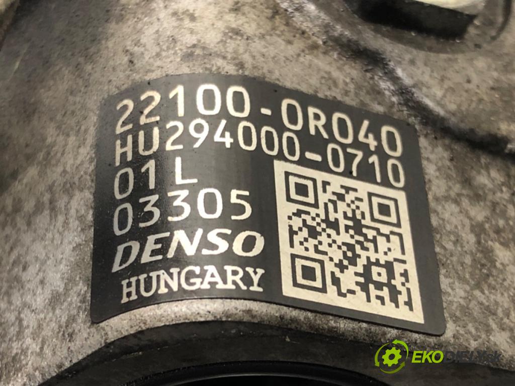 TOYOTA AVENSIS sedan (_T27_) 2008 - 2018    2.2 D-4D (ADT271_) 110 kW [150 KM] olej napędowy 2  Pumpa vstrekovacia 22100-0R040 (Vstrekovacie čerpadlá)