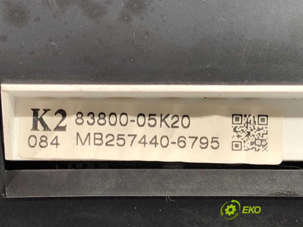 TOYOTA AVENSIS sedan (_T27_) 2008 - 2018    2.2 D-4D (ADT271_) 110 kW [150 KM] olej napędowy 2  Prístrojovka 83800-05K20 (Prístrojové dosky, displeje)