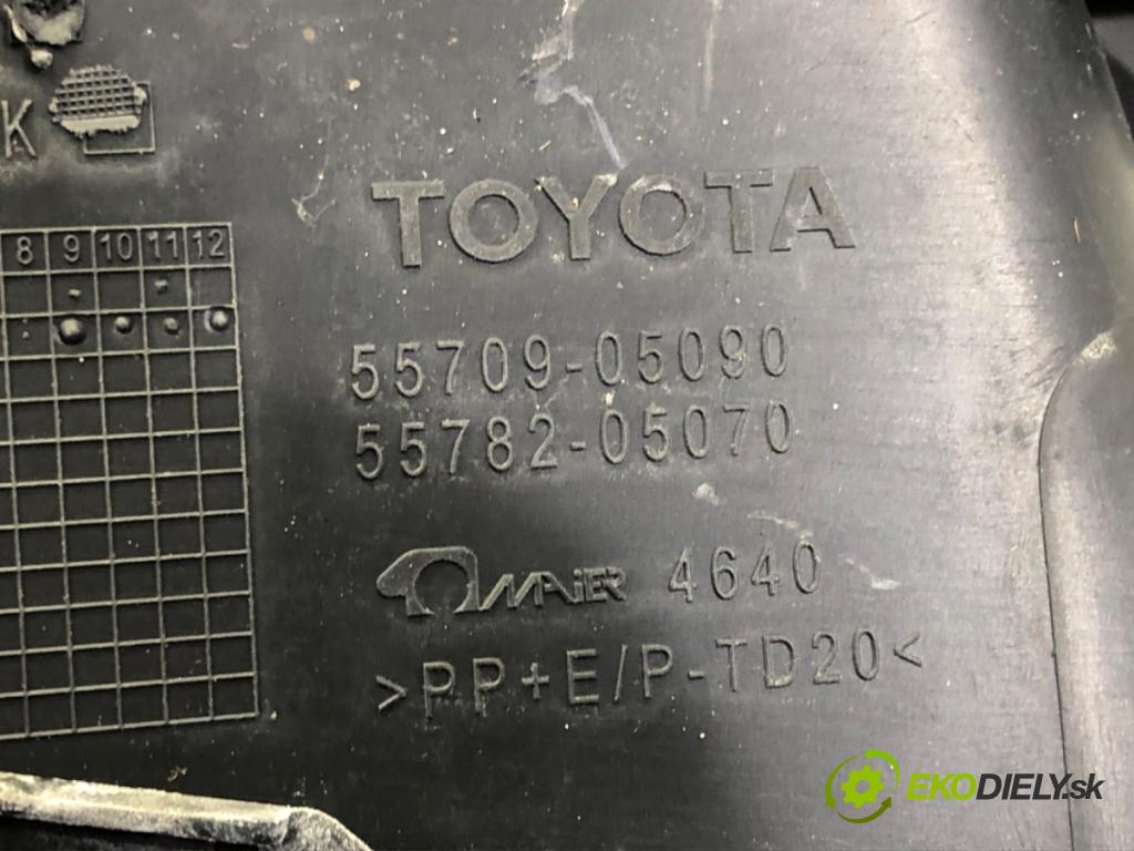 TOYOTA AVENSIS sedan (_T27_) 2008 - 2018    2.2 D-4D (ADT271_) 110 kW [150 KM] olej napędowy 2  Torpédo, plast pod čelné okno 55709-05090 (Torpéda)