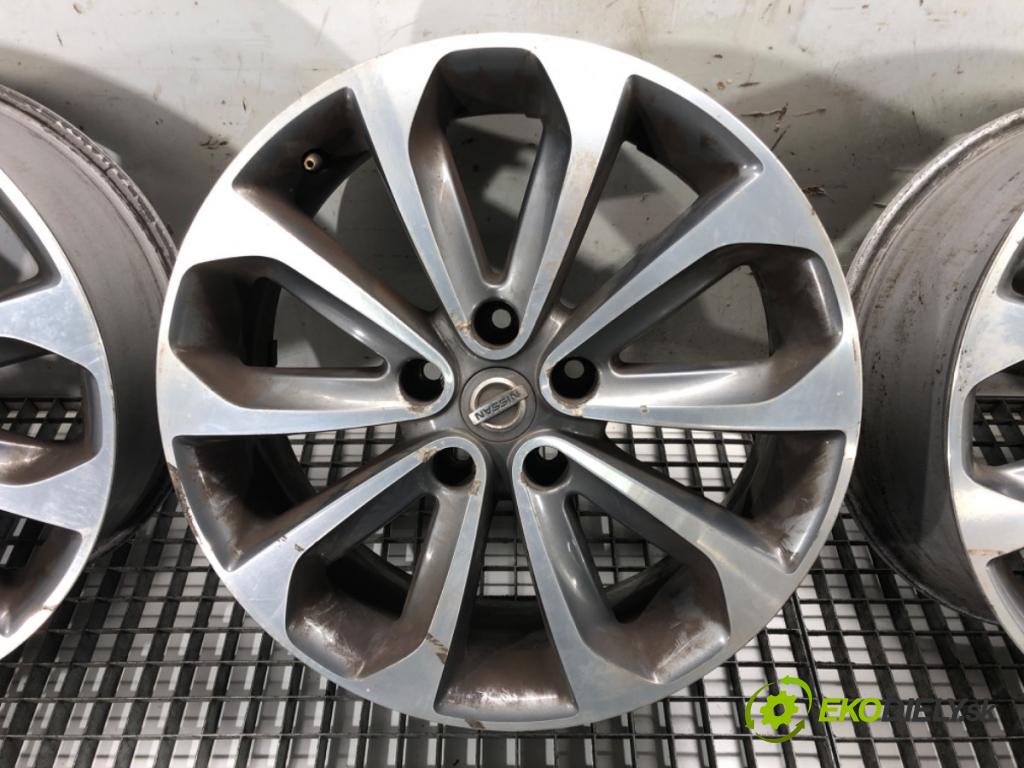 NISSAN QASHQAI / QASHQAI +2 I (J10, NJ10, JJ10E) 2006 - 2014    ---  disky hliníkové 18 6,5J 5X114,3 66,1 ET40 8086-7