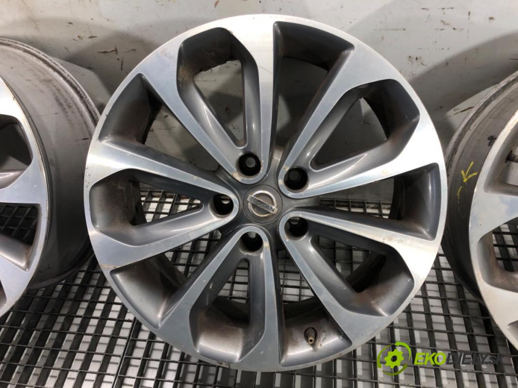 NISSAN QASHQAI / QASHQAI +2 I (J10, NJ10, JJ10E) 2006 - 2014    ---  disky hliníkové 18 6,5J 5X114,3 66,1 ET40 8086-7