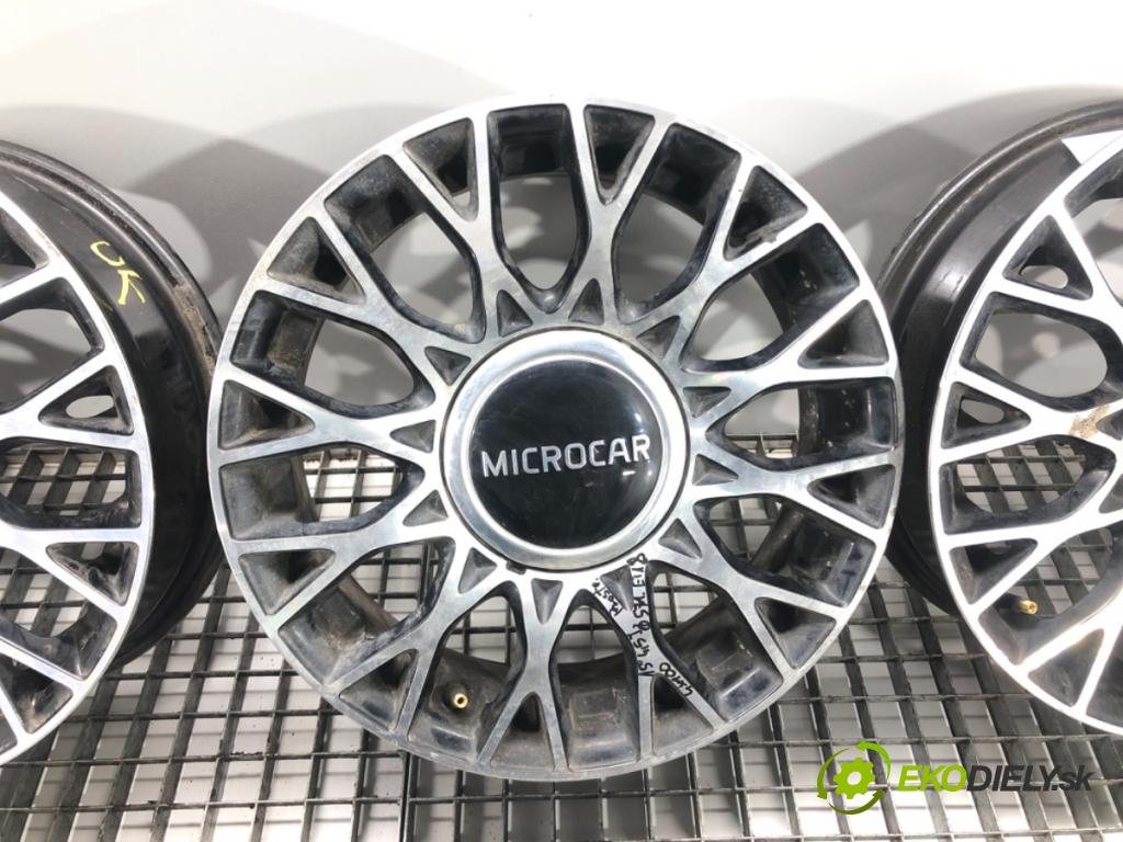 MICROCAR ---    ---  disky hliníkové 15 4.5J: 4X100 ET18 stred CENTR. 57.1