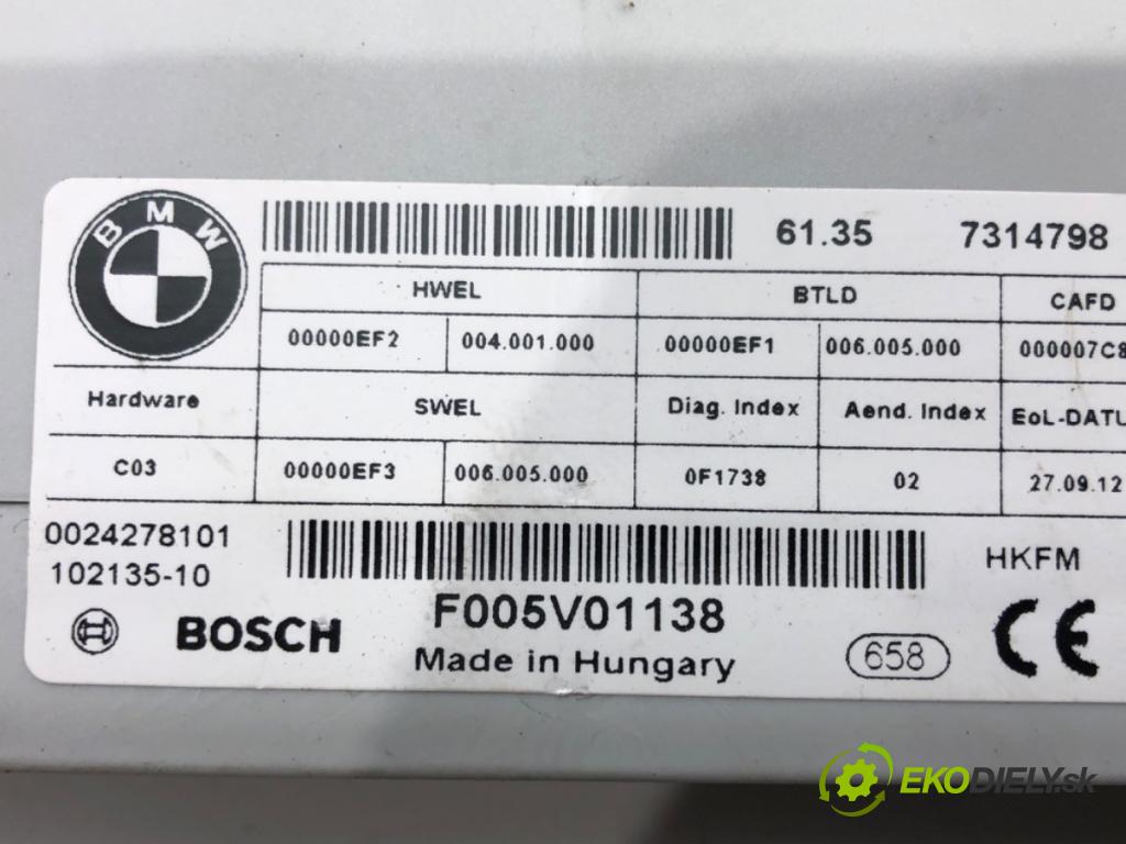 BMW 3 Touring (F31) 2012 - 2019    320 d 135 kW [184 KM] olej napędowy 2012 - 2016  modul řídící jednotka dveří 7314798