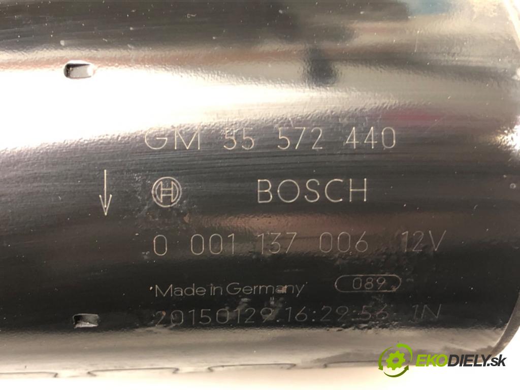 OPEL CORSA E (X15) 2014 - 2022    1.4 Turbo (08, 68) 74 kW [101 KM] benzyna 2014 - 2  Štartér 55572440 (Štartéry)