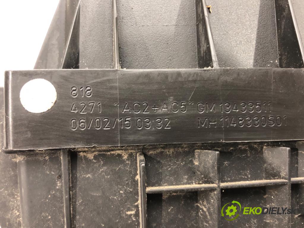 OPEL CORSA E (X15) 2014 - 2022    1.4 Turbo (08, 68) 74 kW [101 KM] benzyna 2014 - 2  Obal filtra vzduchu  (Obaly filtrov vzduchu)