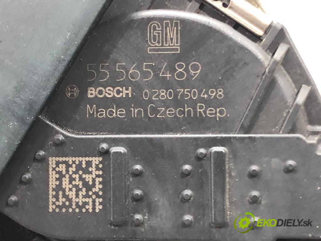 OPEL CORSA E (X15) 2014 - 2022    1.4 Turbo (08, 68) 74 kW [101 KM] benzyna 2014 - 2  Škrtiaca klapka 55565489 (Škrtiace klapky)