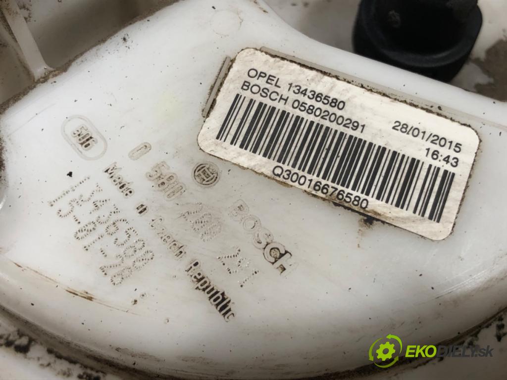 OPEL CORSA E (X15) 2014 - 2022    1.4 Turbo (08, 68) 74 kW [101 KM] benzyna 2014 - 2  pumpa paliva 13436580