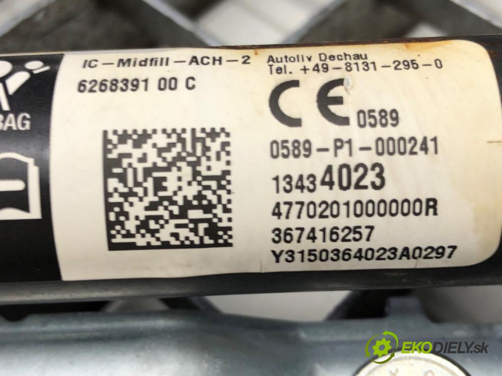 OPEL CORSA E (X15) 2014 - 2022    1.4 Turbo (08, 68) 74 kW [101 KM] benzyna 2014 - 2  Stropný pravá 13434023 (Airbagy)