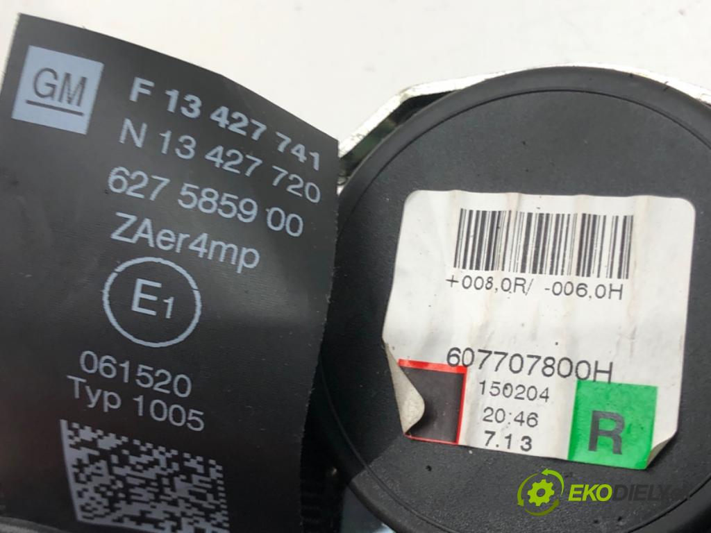 OPEL CORSA E (X15) 2014 - 2022    1.4 Turbo (08, 68) 74 kW [101 KM] benzyna 2014 - 2  držák bezpečnost přední část pravý 13427741