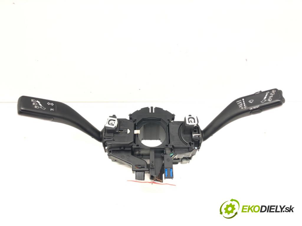 SEAT LEON (1P1) 2005 - 2013    1.4 TSI 92 kW [125 KM] benzyna 2007 - 2012  Prepínač kombinovaný 1K0953503EM (Prepínače, spínače, tlačidlá a ovládače kúrenia)