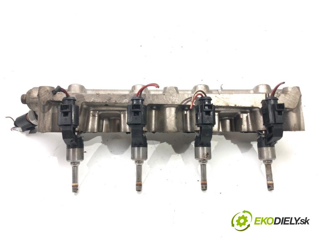 SEAT LEON (1P1) 2005 - 2013    1.4 TSI 92 kW [125 KM] benzyna 2007 - 2012  Lišta vstrekovacia 03C906036F (Vstrekovacie lišty)