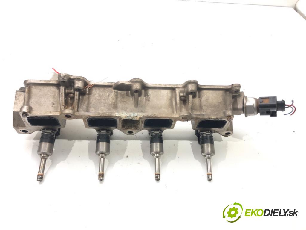 SEAT LEON (1P1) 2005 - 2013    1.4 TSI 92 kW [125 KM] benzyna 2007 - 2012  Lišta vstrekovacia 03C906036F (Vstrekovacie lišty)