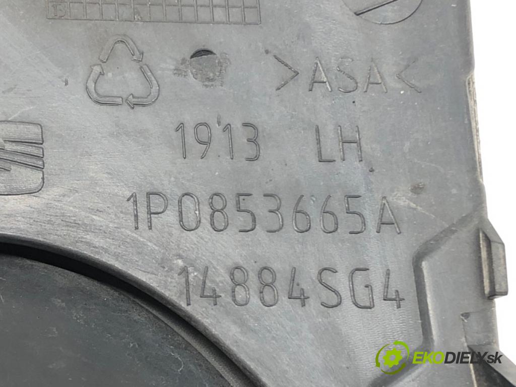 SEAT LEON (1P1) 2005 - 2013    1.4 TSI 92 kW [125 KM] benzyna 2007 - 2012  mří nárazníka přední část levá strana 1P0853665A