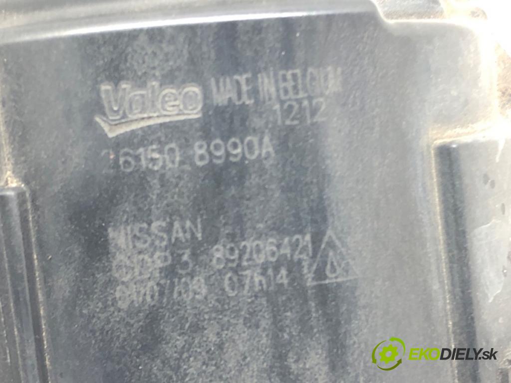 NISSAN QASHQAI / QASHQAI +2 I (J10, NJ10, JJ10E) 2006 - 2014    1.6 84 kW [114 KM] benzyna 2007 - 2013  hmlové svetlo, hmlovka pravý přední část 261508990A