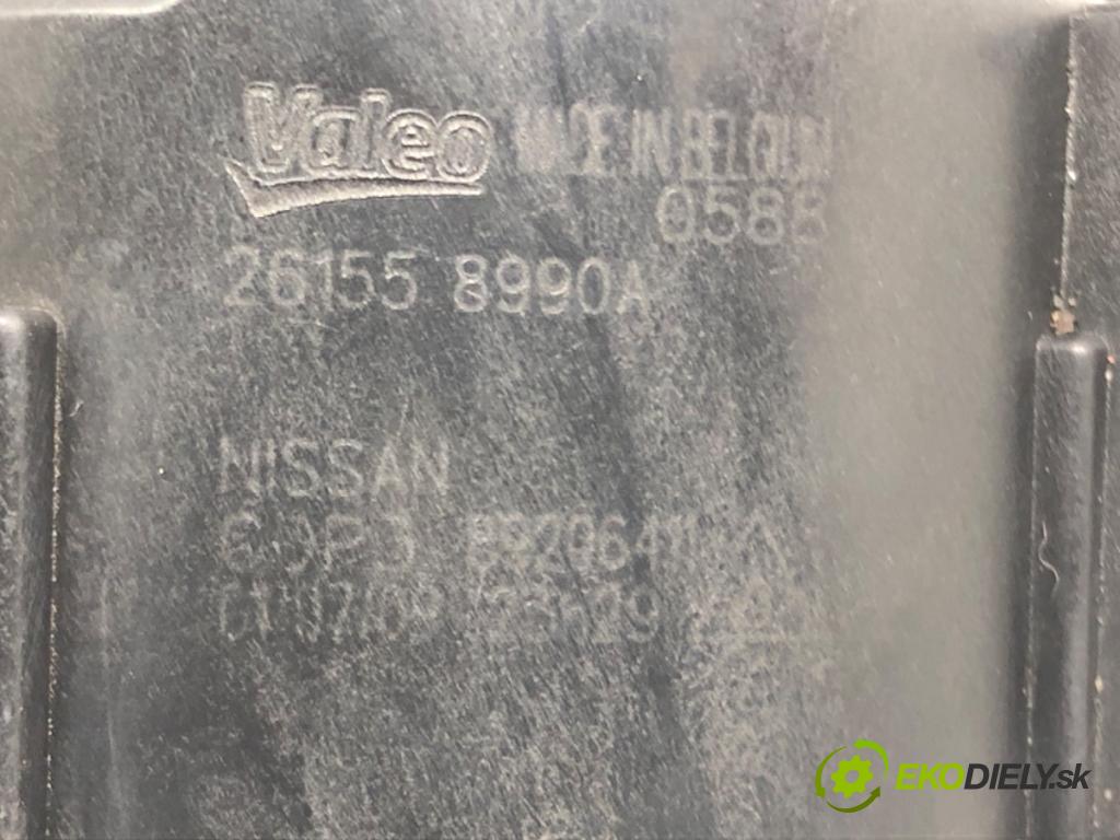 NISSAN QASHQAI / QASHQAI +2 I (J10, NJ10, JJ10E) 2006 - 2014    1.6 84 kW [114 KM] benzyna 2007 - 2013  hmlové svetlo, hmlovka levý přední část 261558990A
