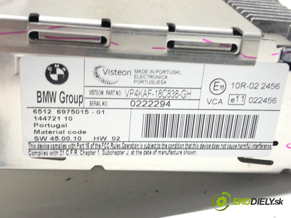 BMW 1 (E87) 2003 - 2013    118 d 90 kW [122 KM] olej napędowy 2004 - 2007  RADIO 6975015 (Audio zariadenia)